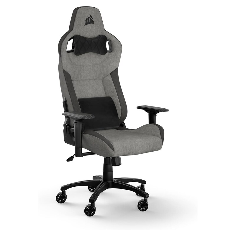 Silla gaming Corsair T3 Rush tapizada en tela transpirable