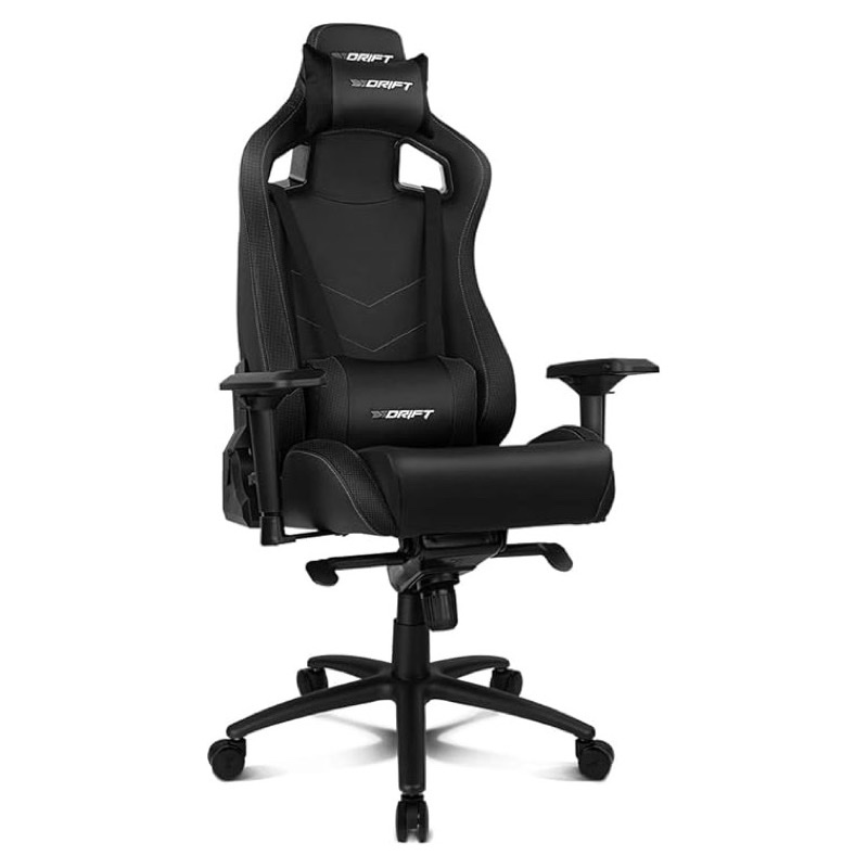 Silla gaming Drift DR500 con respaldo de cuero sintético