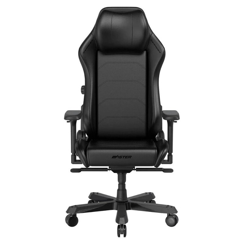 Silla gaming DXRacer Master con lumbar integrado 4D y estética ejecutiva