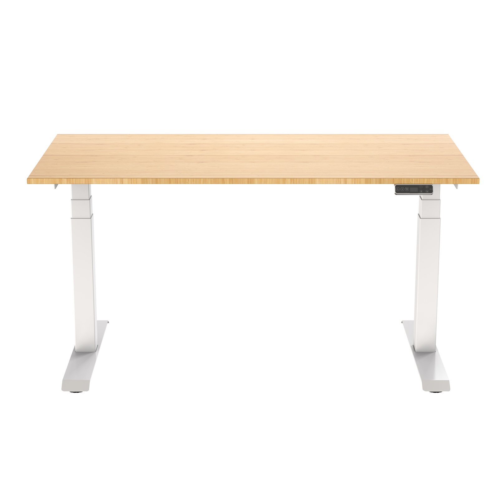Escritorio elevable eléctrico FlexiSpot E7 con estructura de acero y panel táctil LED