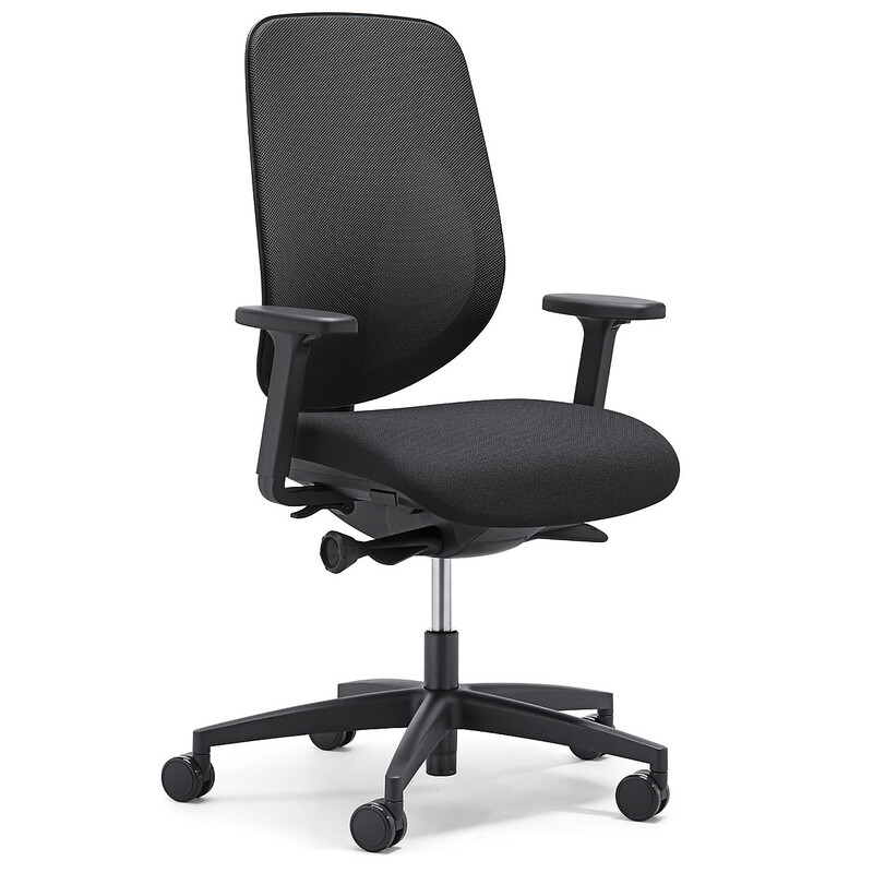 Silla giratoria suiza Giroflex 353 con mecanismo Automatic Move