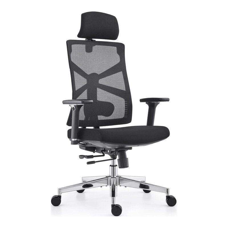 Silla ergonómica HOLLUDLE con profundidad de asiento regulable