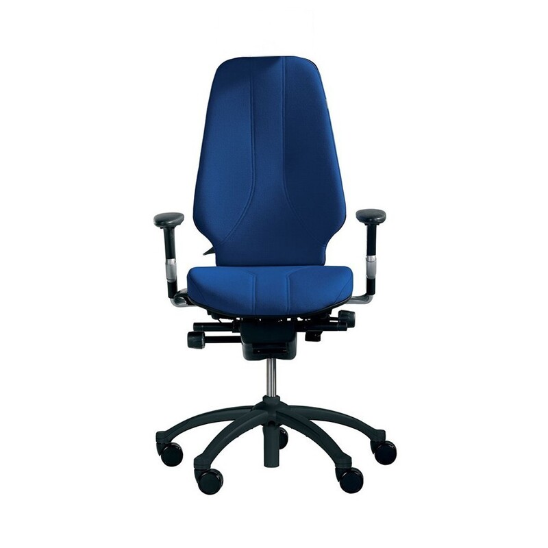 Silla ergonómica escandinava RH Logic 400 de respaldo alto tapizado