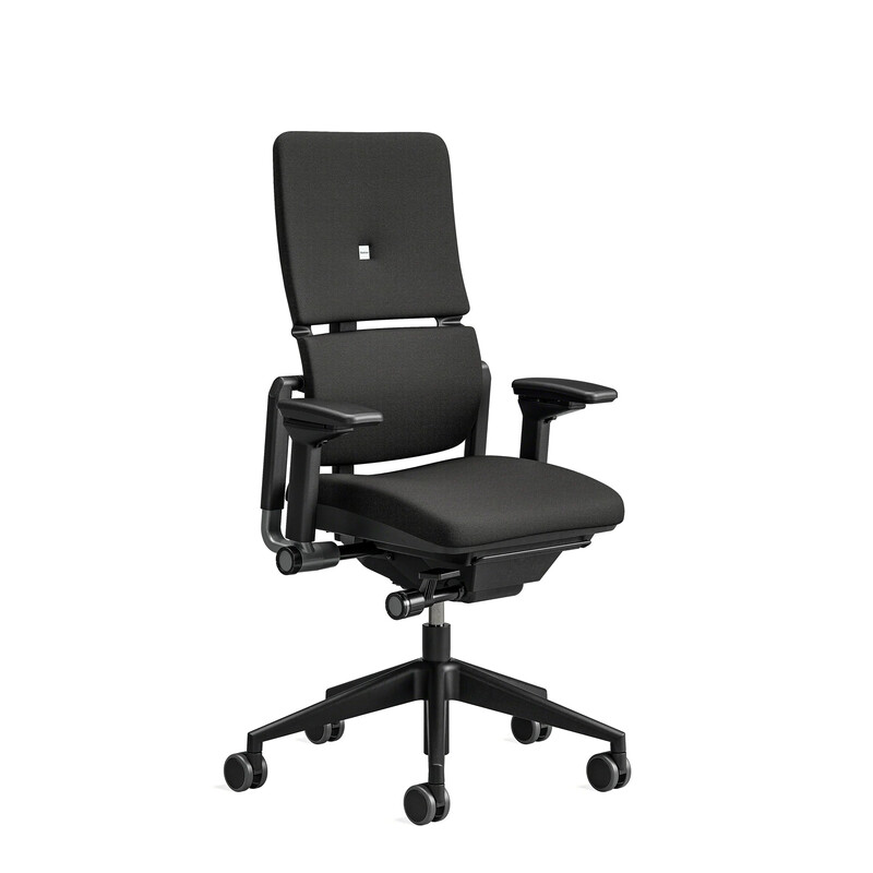 Silla de oficina contract Steelcase Please con respaldo doble LTC2